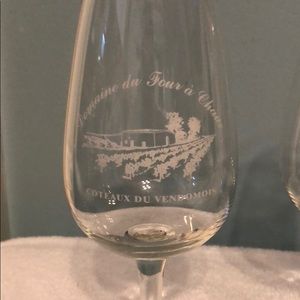 Loire Valley, France Wine Glasses - Set of six